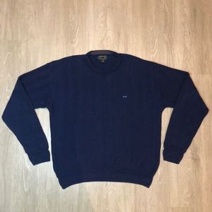 Vintage 90s "Colours By Alexander Julian" Navy Blue Sweater Men Size 2XL